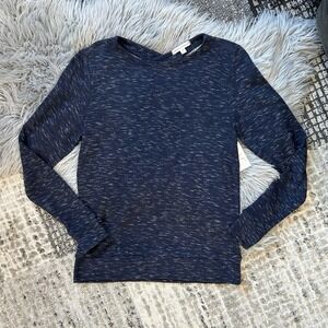 Threads‎ 4 Thought Girls Long Sleeve Navy Hazelle Slub Tunic Size 14Y